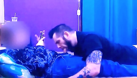 She's first time with a younger