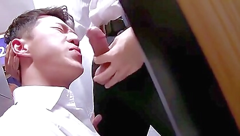 Brunette and brunette share cock